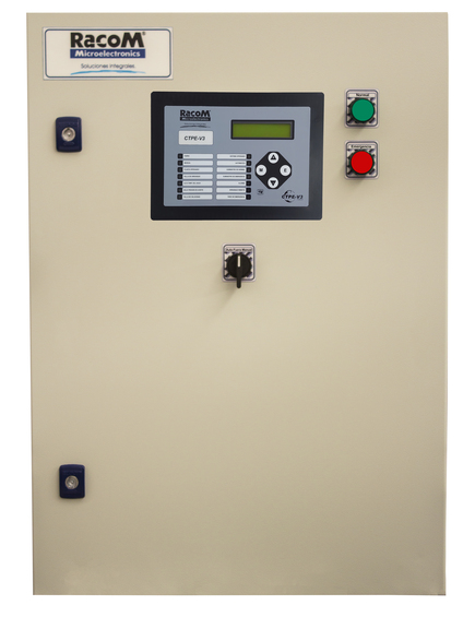 Tablero de transferencia para plantas de emergencia